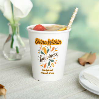 self-confidence, happiness, text, inspirational paper cups