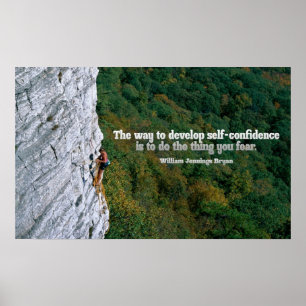 Self Confidence Inspirational Poster Print