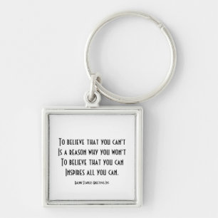 Self confidence key ring