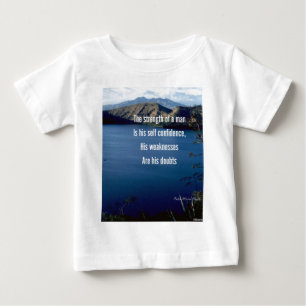 Self confidence-motivational quotation baby T-Shirt