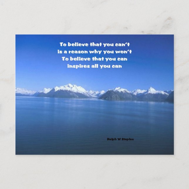 Self confidence postcards (Front)