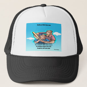 Self confidence trucker hat