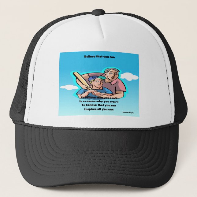 Self confidence trucker hat (Front)