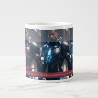 "Self-Control Is YOUR SuperPower" Large Coffee Mug