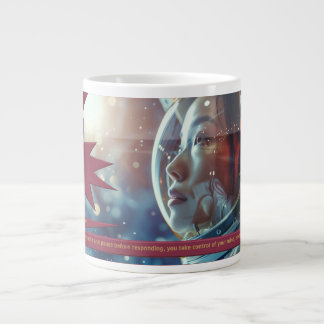 "Self-Control Is YOUR SuperPower" Large Coffee Mug