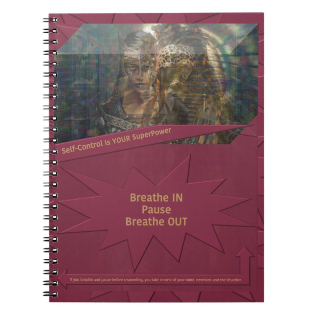 Self-Control Is YOUR SuperPower Notebook (Front)