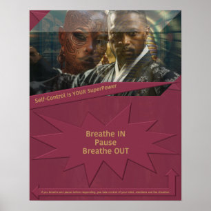 Self-Control Is YOUR SuperPower Poster