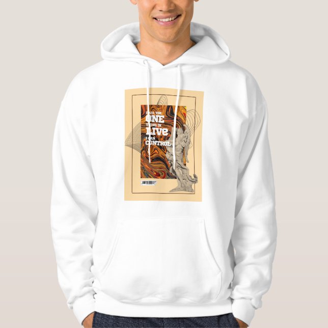 Self Control Motivational hoodie (Front)