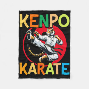 Self Defence Kenpo Karate Martial Arts Fleece Blanket