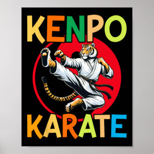 Self Defence Kenpo Karate Martial Arts  Poster