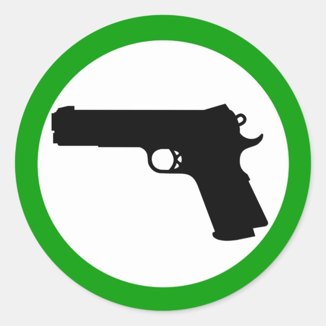 Self-Defence Zone sticker (Front)