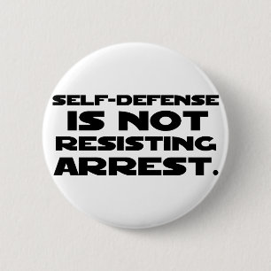Self-Defense3 6 Cm Round Badge