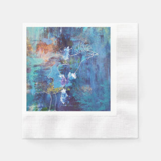 Self-design servette napkin