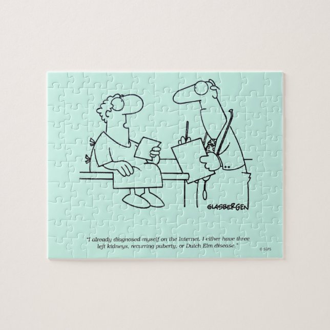 Self-Diagnosis Jigsaw Puzzle (Horizontal)