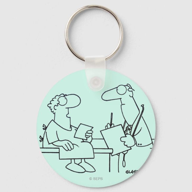 Self-Diagnosis Key Ring (Front)