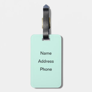 Self-Diagnosis Luggage Tag