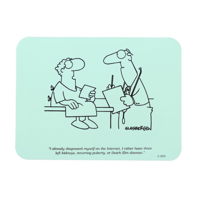 Self-Diagnosis Magnet (Horizontal)