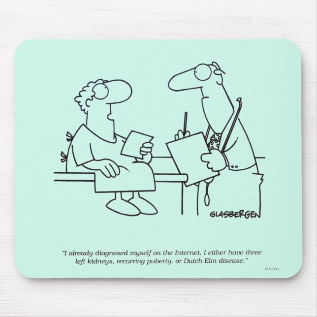 Self-Diagnosis Mouse Pad (Front)