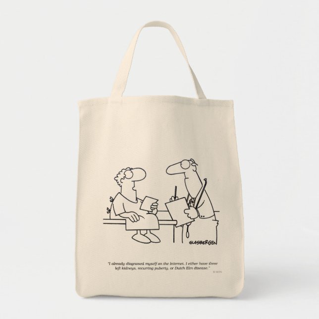 Self-Diagnosis Tote Bag (Front)
