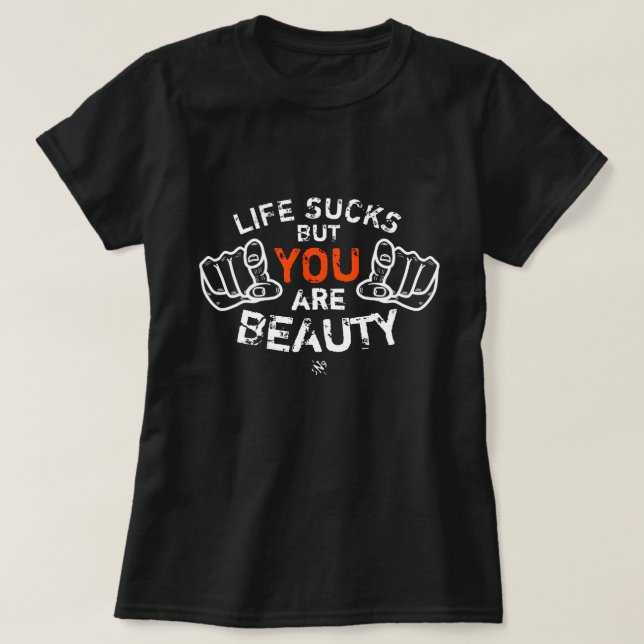 Self-esteem booster T-Shirt (Design Front)