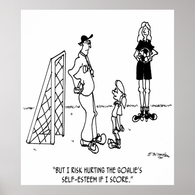 Self Esteem Cartoon 9471 Poster (Front)