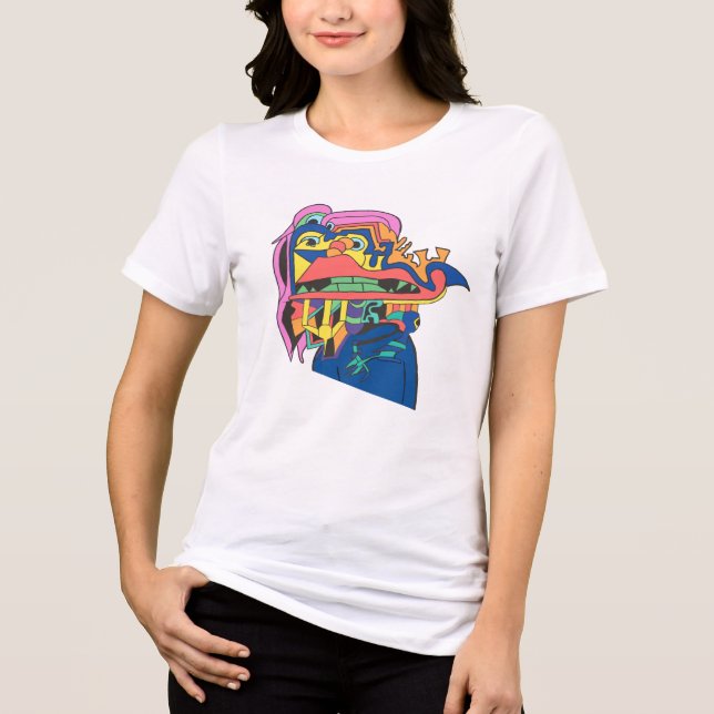 Self Esteem Under Construction Tri-Blend Shirt (Front)