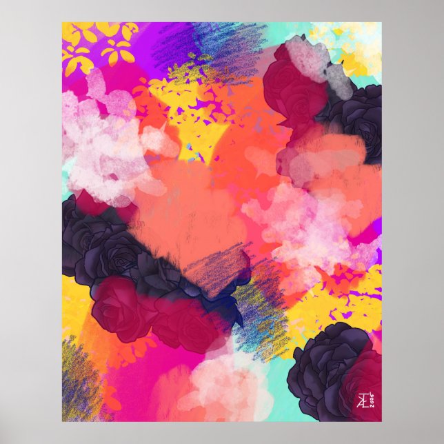 Self Expression Art Print, Poster (Semi-Gloss) (Front)