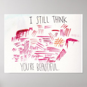 Self Harm Awareness and Acceptance Poster