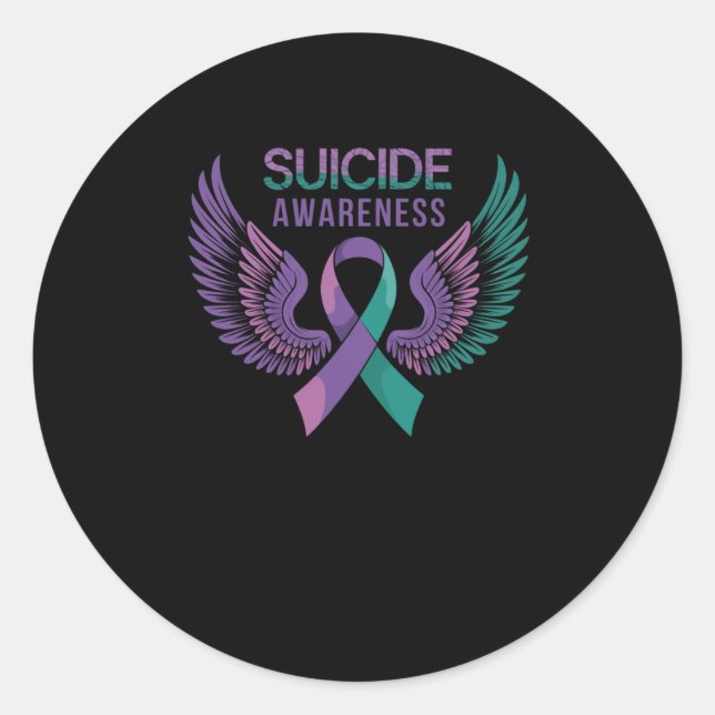 Self Harm Awareness Sticker  (Front)