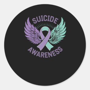 Self Harm Awareness Sticker1 Classic Round Sticker