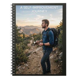 Self Improvement Is a Journey Not a Destination Notebook