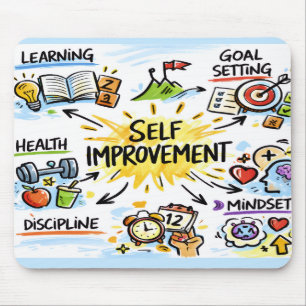 Self-Improvement Mousepad