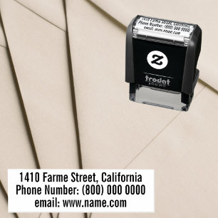 Self inking mailing accessories self-inking stamp