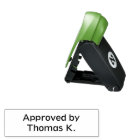 Self Inking Pocket Stamp Custom Approved By Text