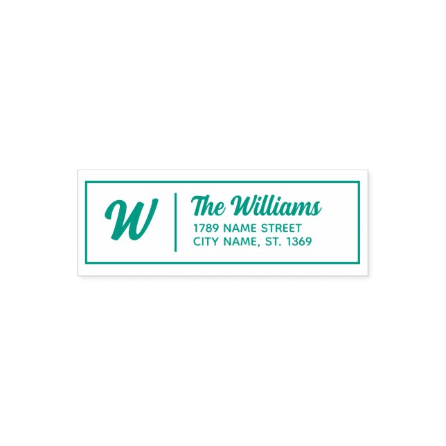 Self Inking Return Address Stamp (Design)