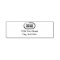 Self Inking Return Address Stamp With Logo