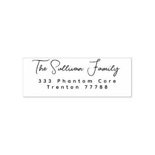 Self Inking Rubber Stamp