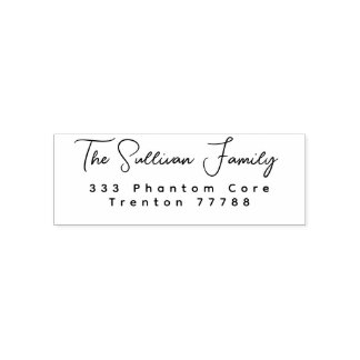 Self Inking Rubber Stamp