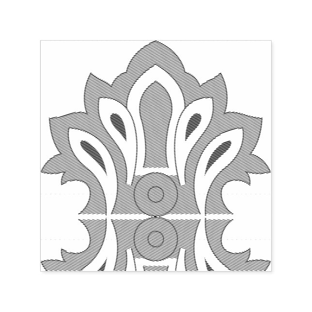 Self Inking Rubber Stamp (Design)