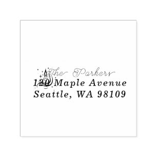 Self Inking Rubber Stamp