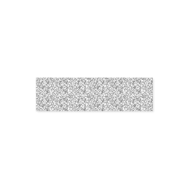 Self Inking Rubber Stamp (Design)