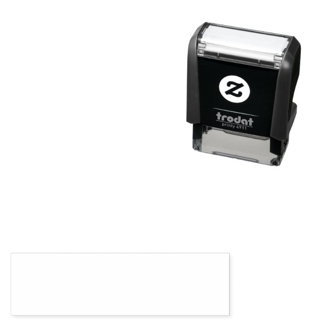 Self Inking Rubber Stamp (In Situ)