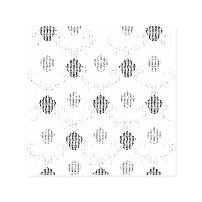 Self Inking Rubber Stamp (Design)