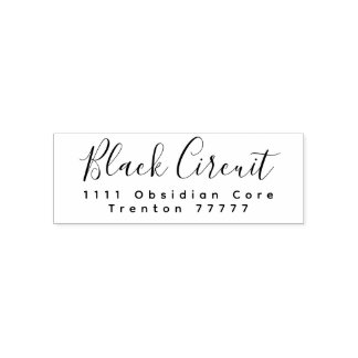 Self Inking Rubber Stamp