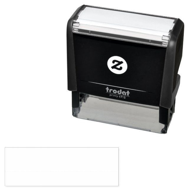 Self Inking Rubber Stamp (In Situ)