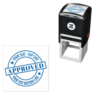 Self-Inking Stamp Personalised Seal of Approval