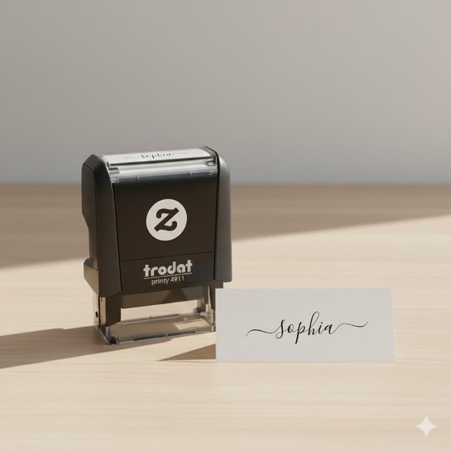 Self-Inking Stamp with Your Personalised Name (Self-Inking Stamp with Your Personalized Name)