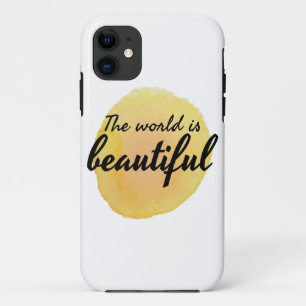 self love affirmation words for self care iPhone 11 case
