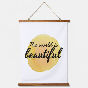 self love affirmation words for self care  hanging tapestry