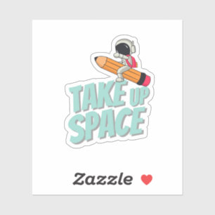 Self love and positivity sticker 